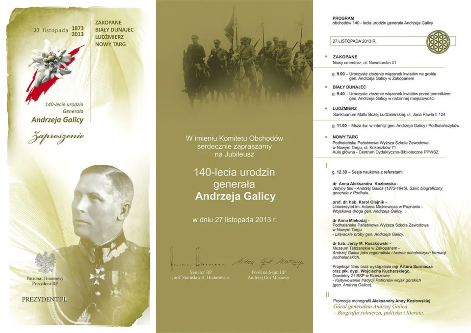Jubileusz generała Andrzeja Galicy