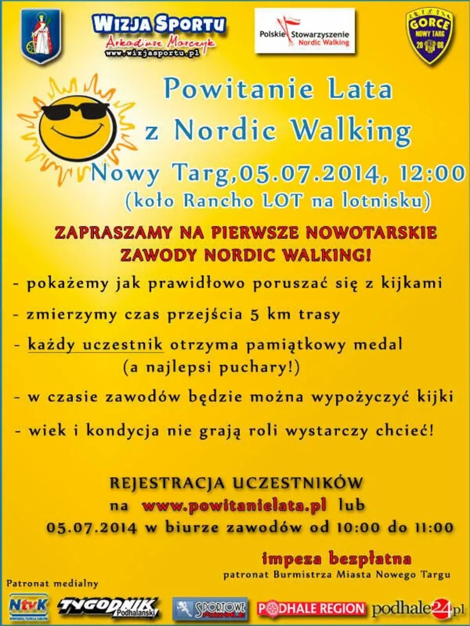 Powitanie Lata z Nordic Walking