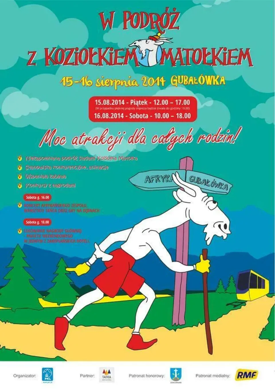 W podróż z Koziołkiem Matołkiem na Gubałówkę