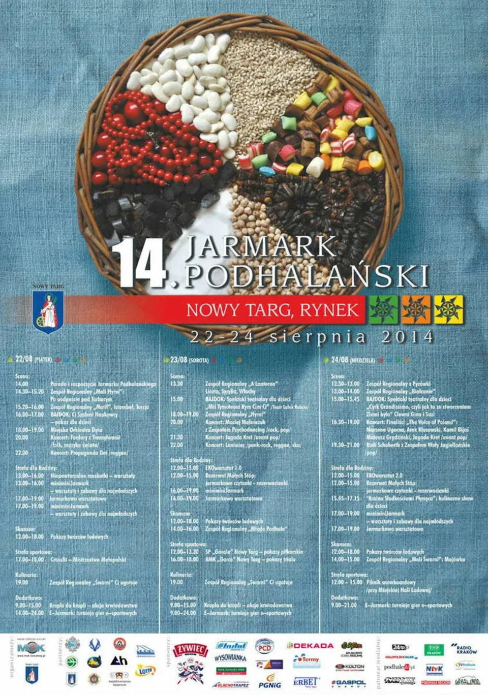 Program XIV Jarmarku Podhalańskiego