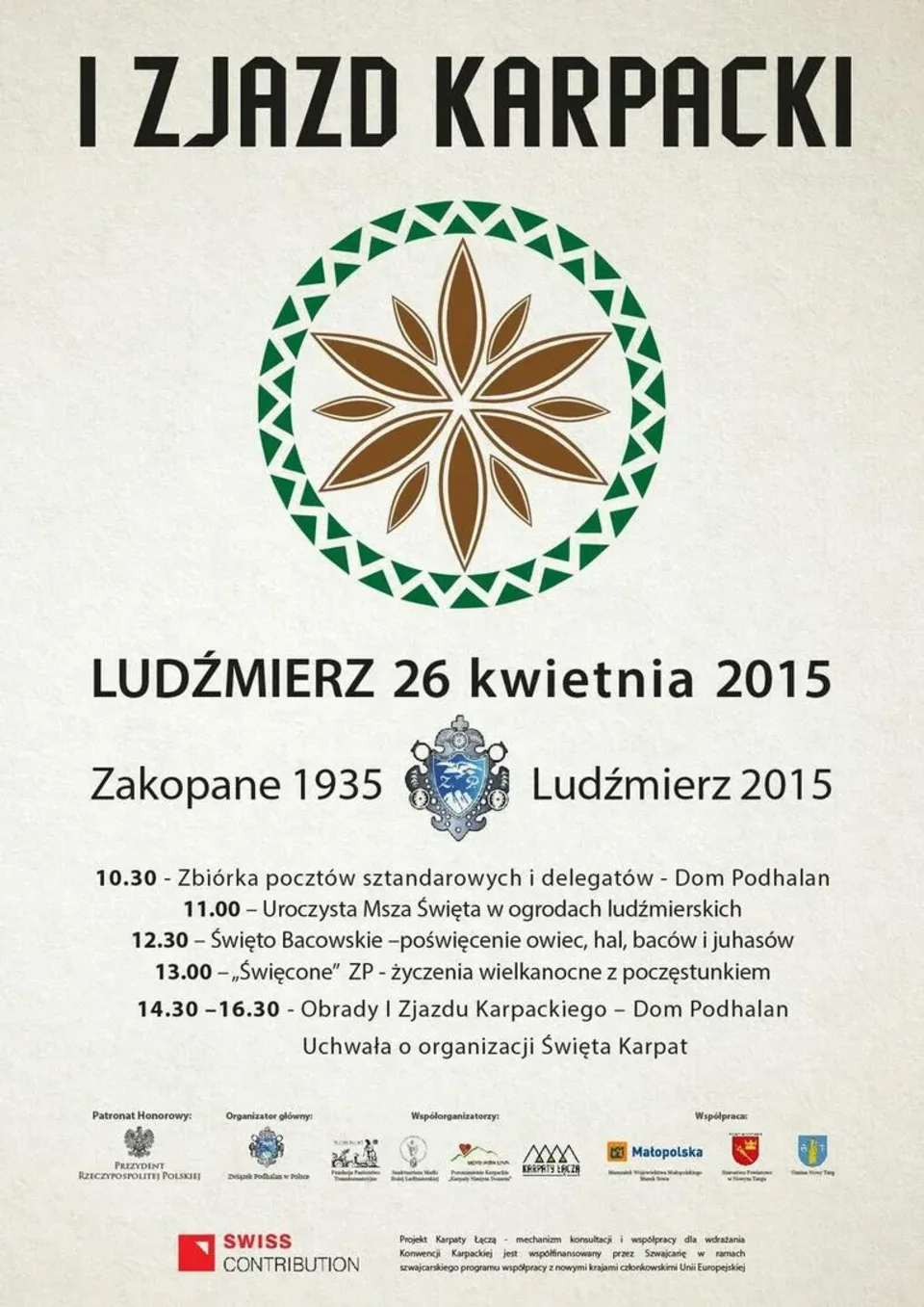 Święto ludzi Karpat - Zaproszenie na I Zjazd Karpacki