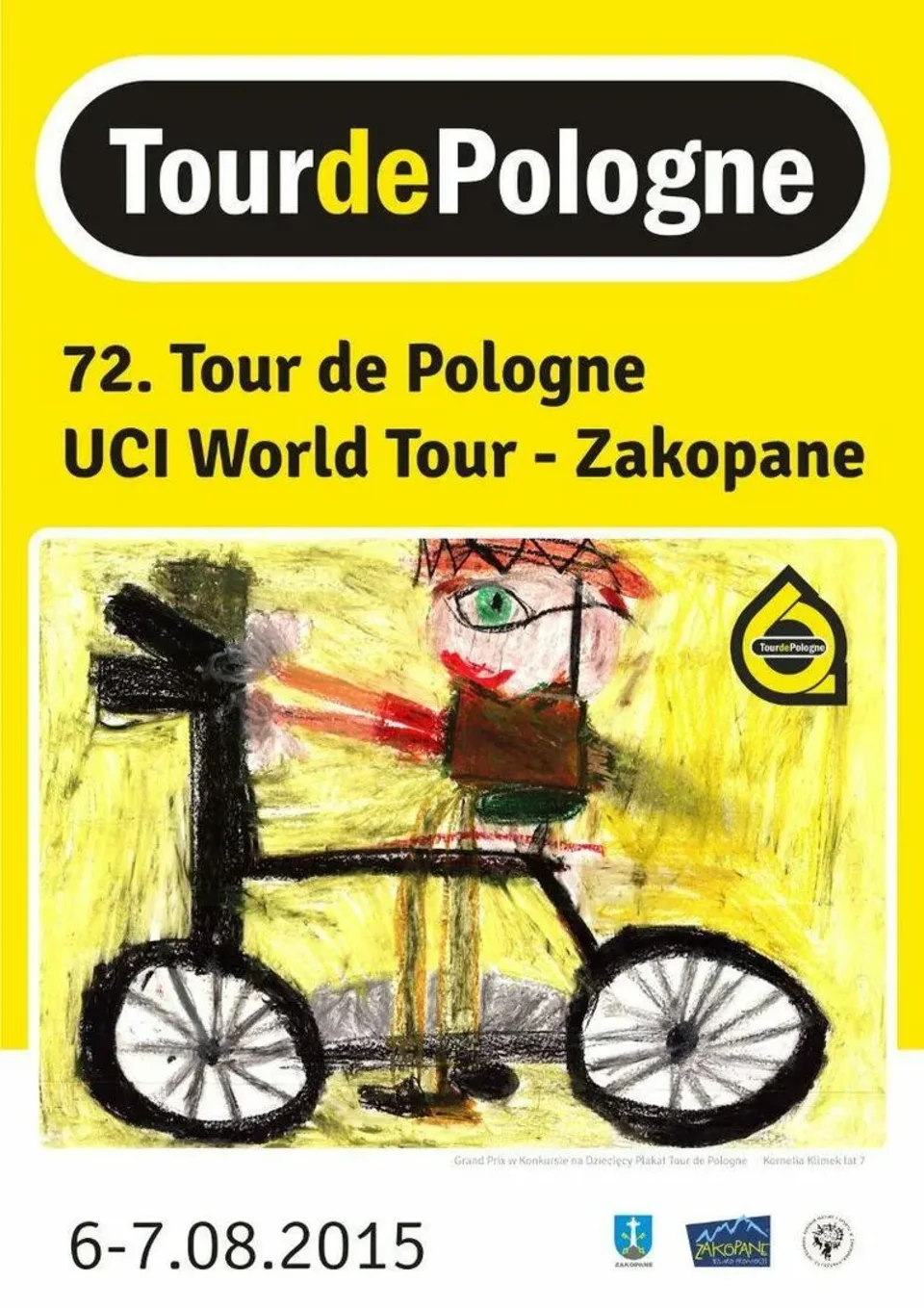 Plakat dziecięcy Tour de Pologne