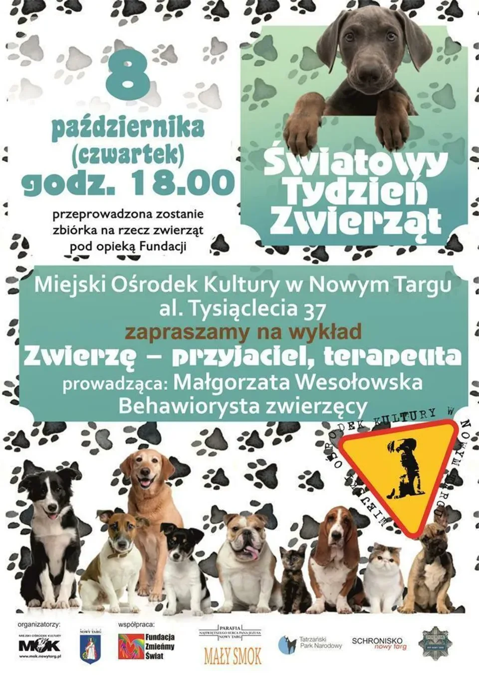 Światowy Tydzień Zwierząt 2015 niedługo