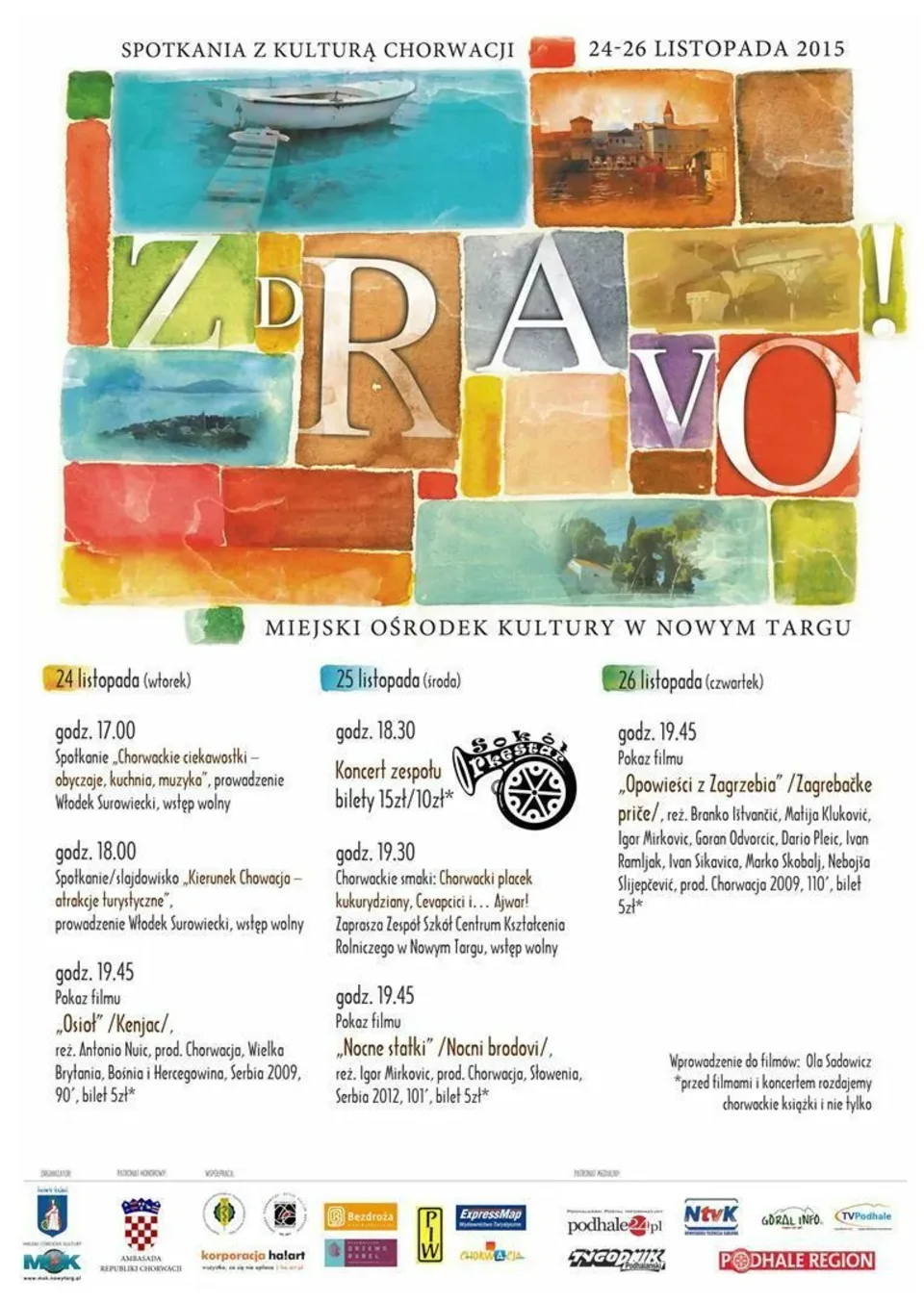Zdravo! Spotkania z kulturą Chorwacji