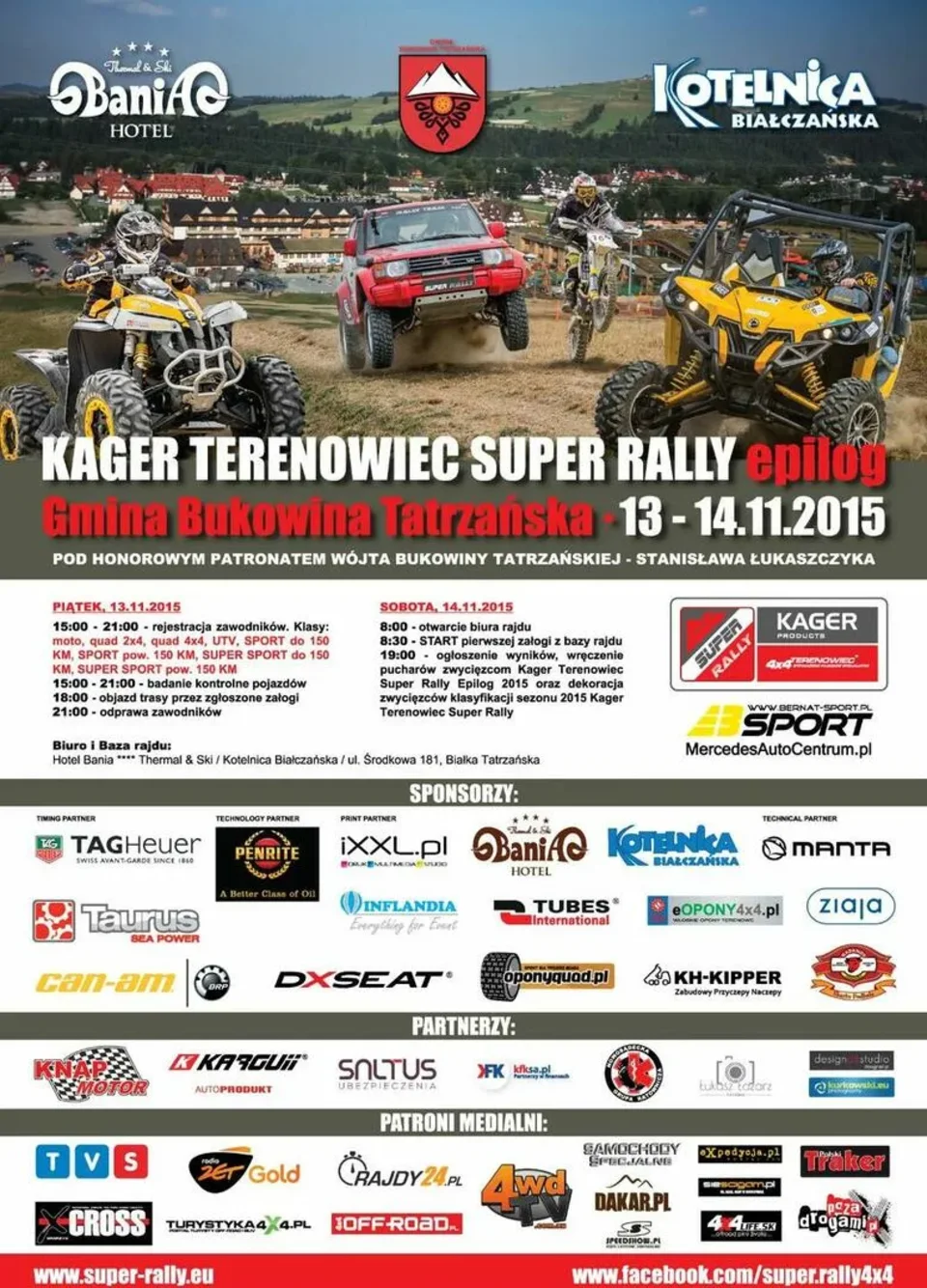 KAGER TERENOWIEC SUPER RALLY epilog 2015
