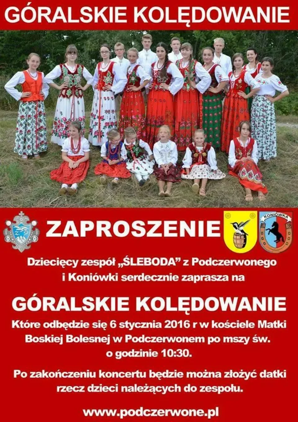 Góralskie Kolędowanie w Podczerwonem