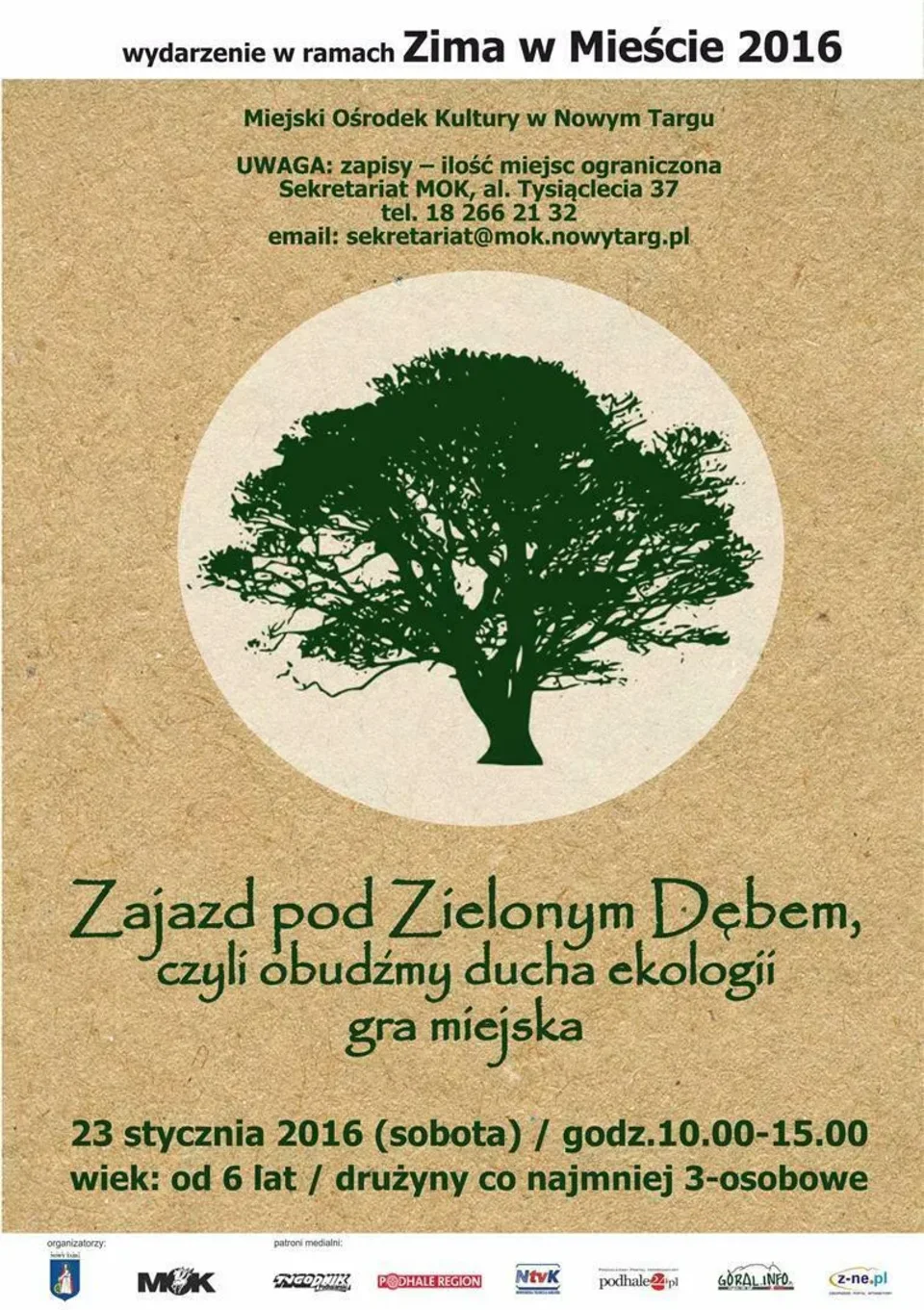 Zajazd pod Zielonym Dębem - gra miejska