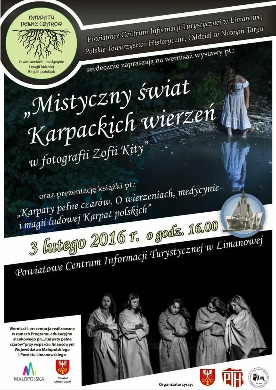 Mistyczny świat karpackich wierzeń - wernisaż w Limanowej