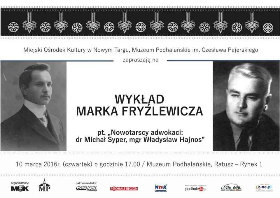 Wykład Marka Fryźlewicza w Muzeum Podhalańskim
