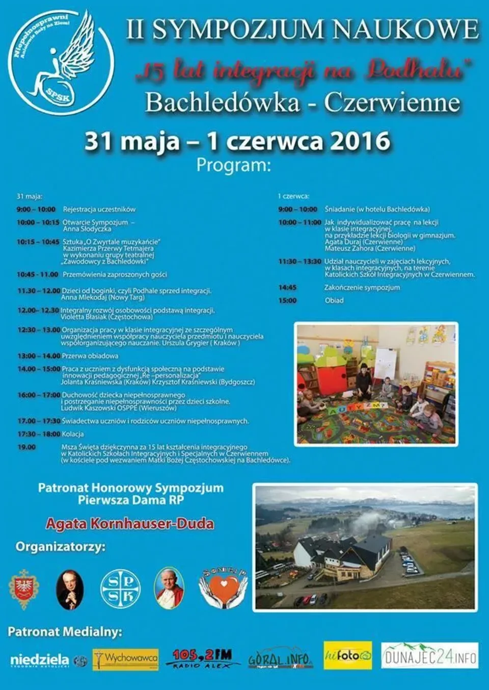 Sympozjum Naukowo – Integracyjne - "15 lat kształcenia integracyjnego na Podhalu"
