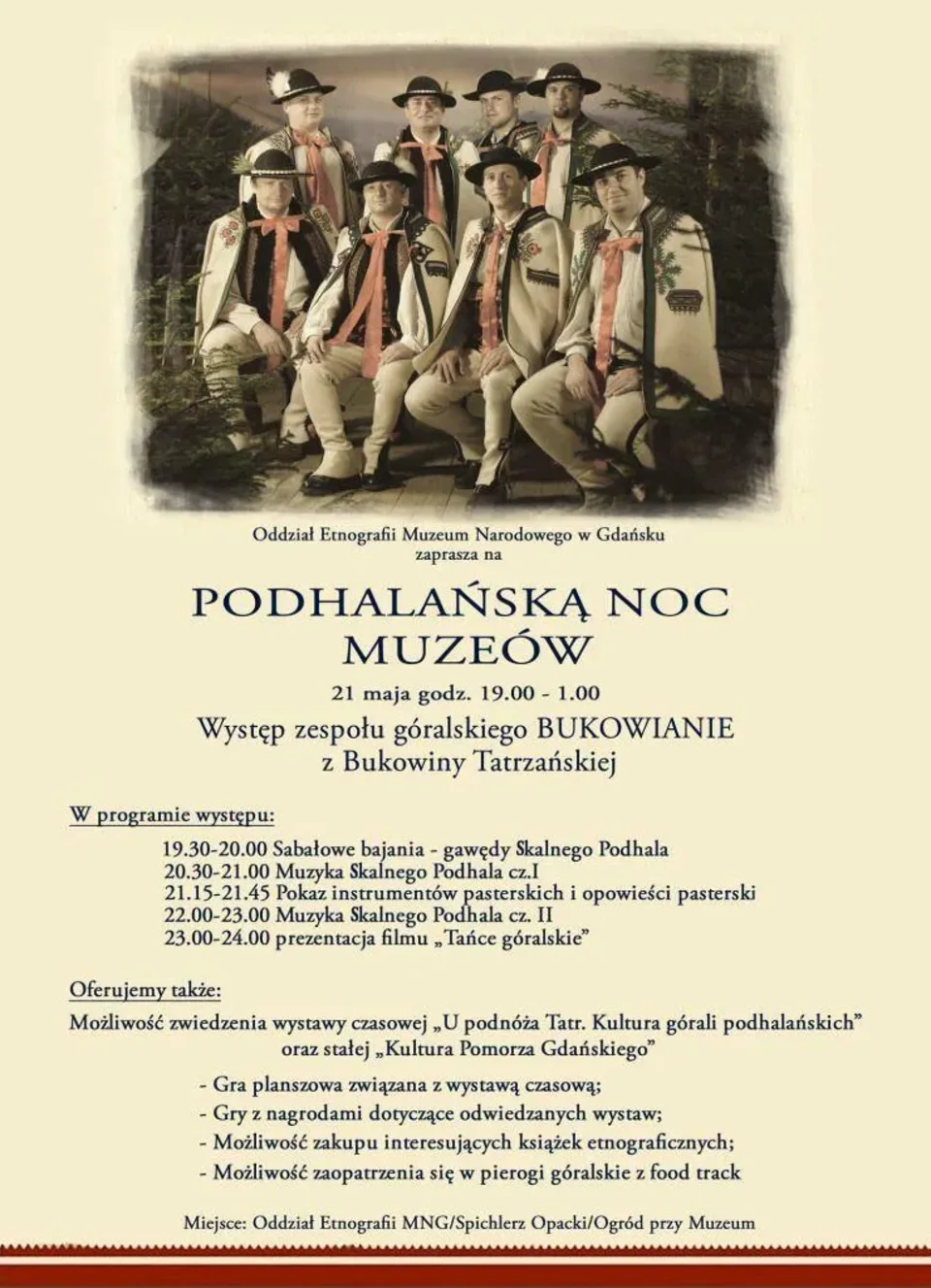 Podhalańska Noc Muzeów