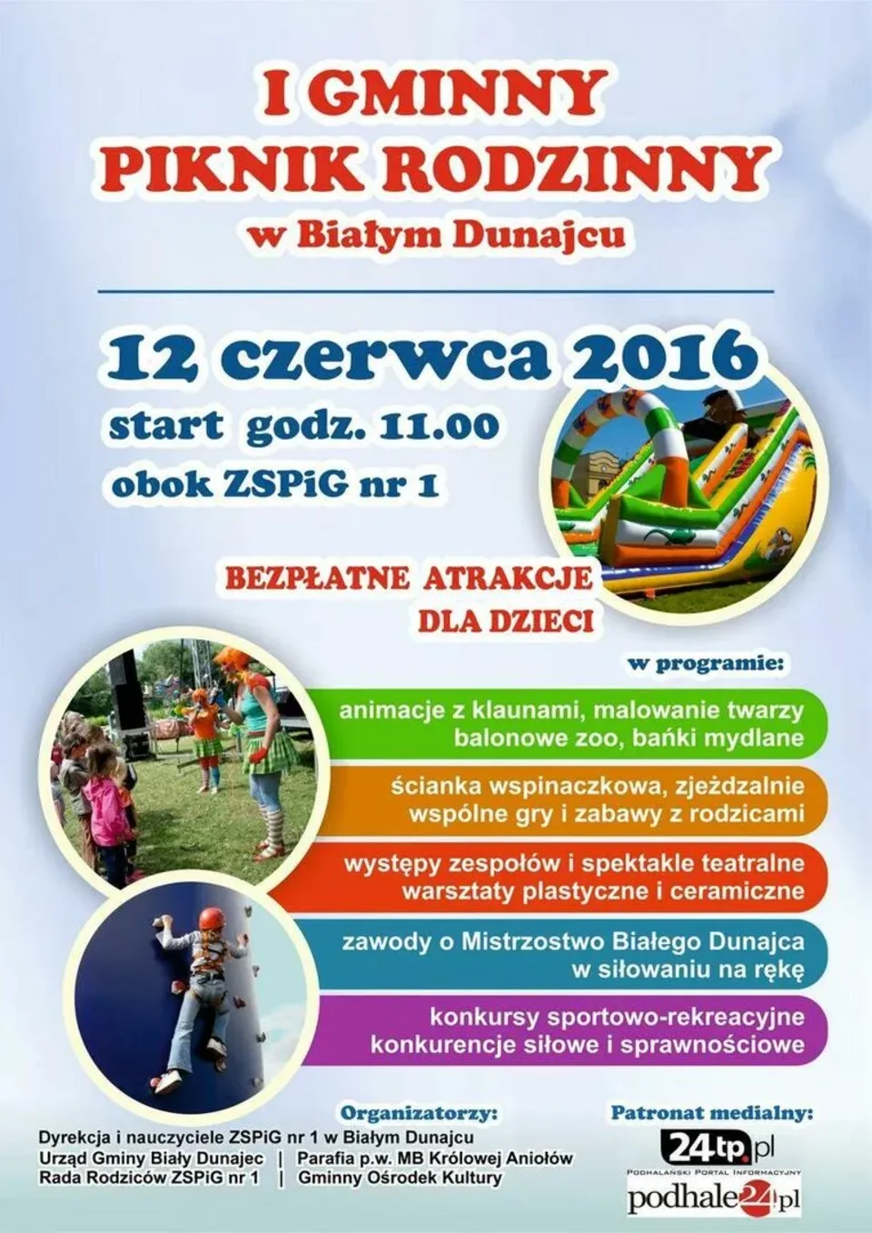 I Gminny Piknik Rodzinny w Białym Dunajcu