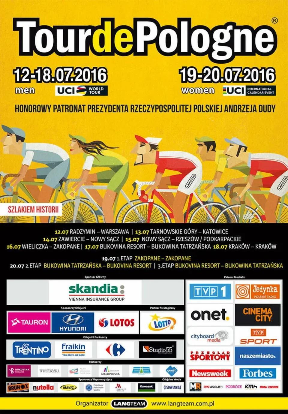 Regionalny Patronat Medialny - Tour de Pologne 2016
