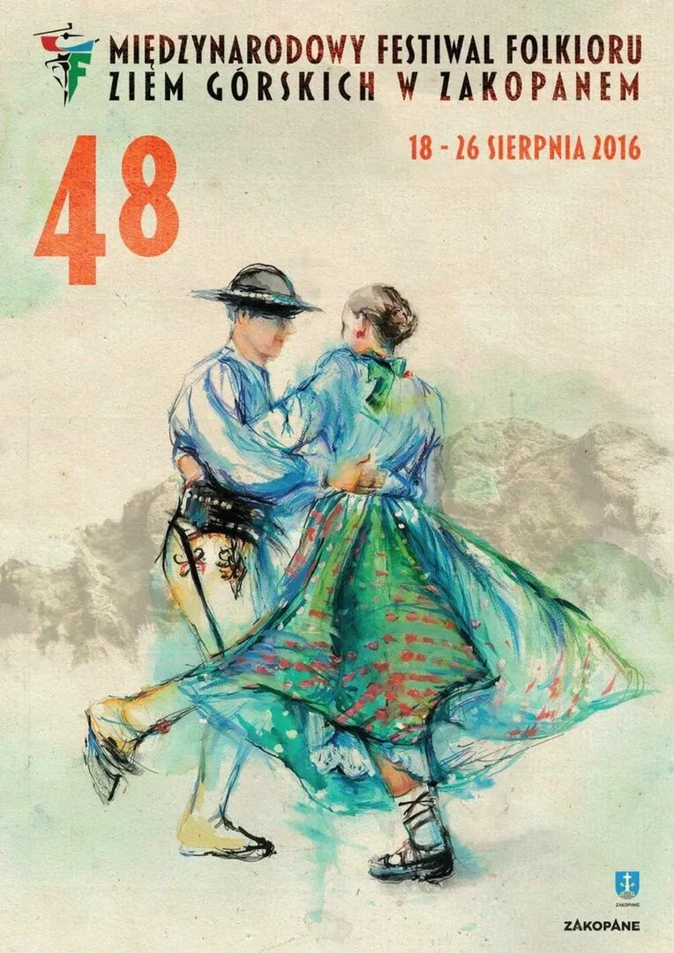 48. Międzynarodowy Festiwal Folkloru Ziem Górskich w Zakopanem