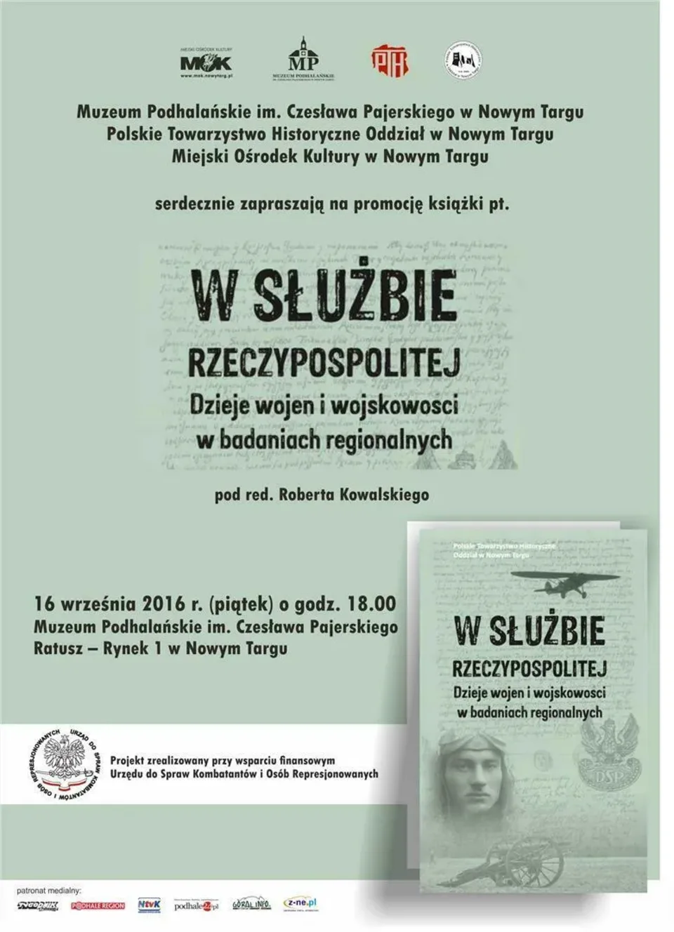 Promocja najnowszej publikacji PTH "W służbie Rzeczypospolitej. Dzieje wojen i wojskowości w ba