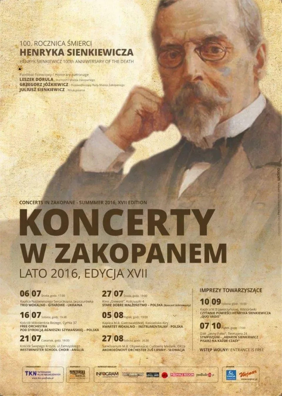 Sympozjum w „Jasnym Pałacu” poświęcone Henrykowi Sienkiewiczowi
