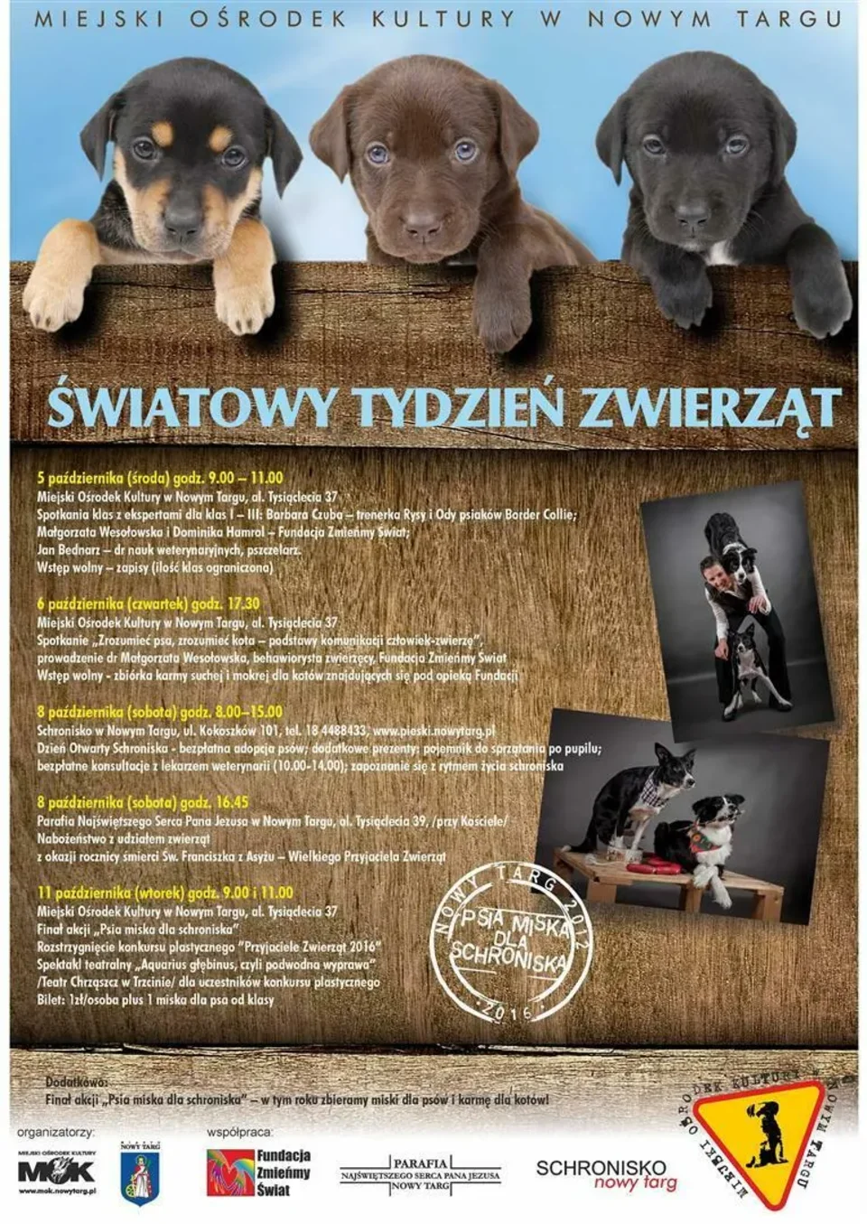 Światowy Tydzień Zwierząt 2016