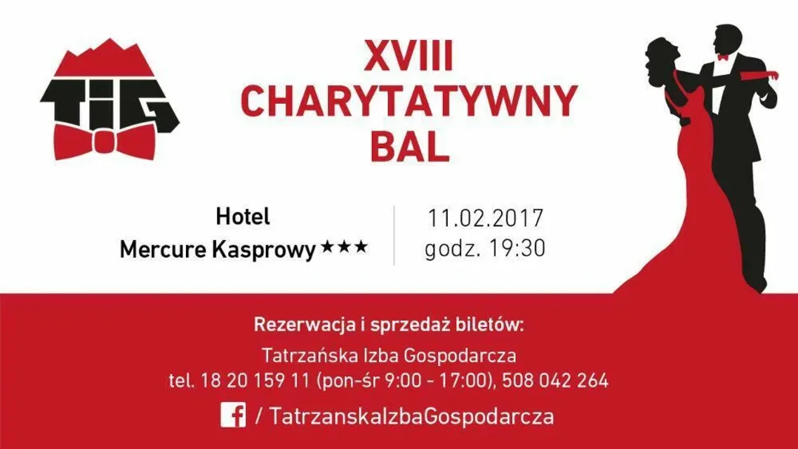 XVIII Charytatywny Bal Tatrzańskiej Izby Gospodarczej