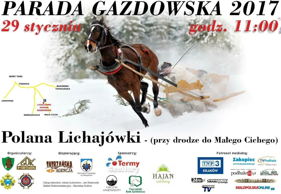 Parada Gazdowska w Gminie Poronin