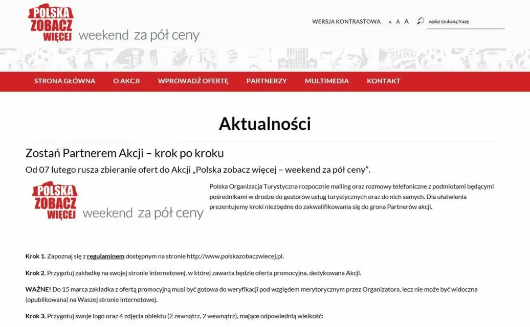 50% taniej. Ogólnopolski weekend niższych cen