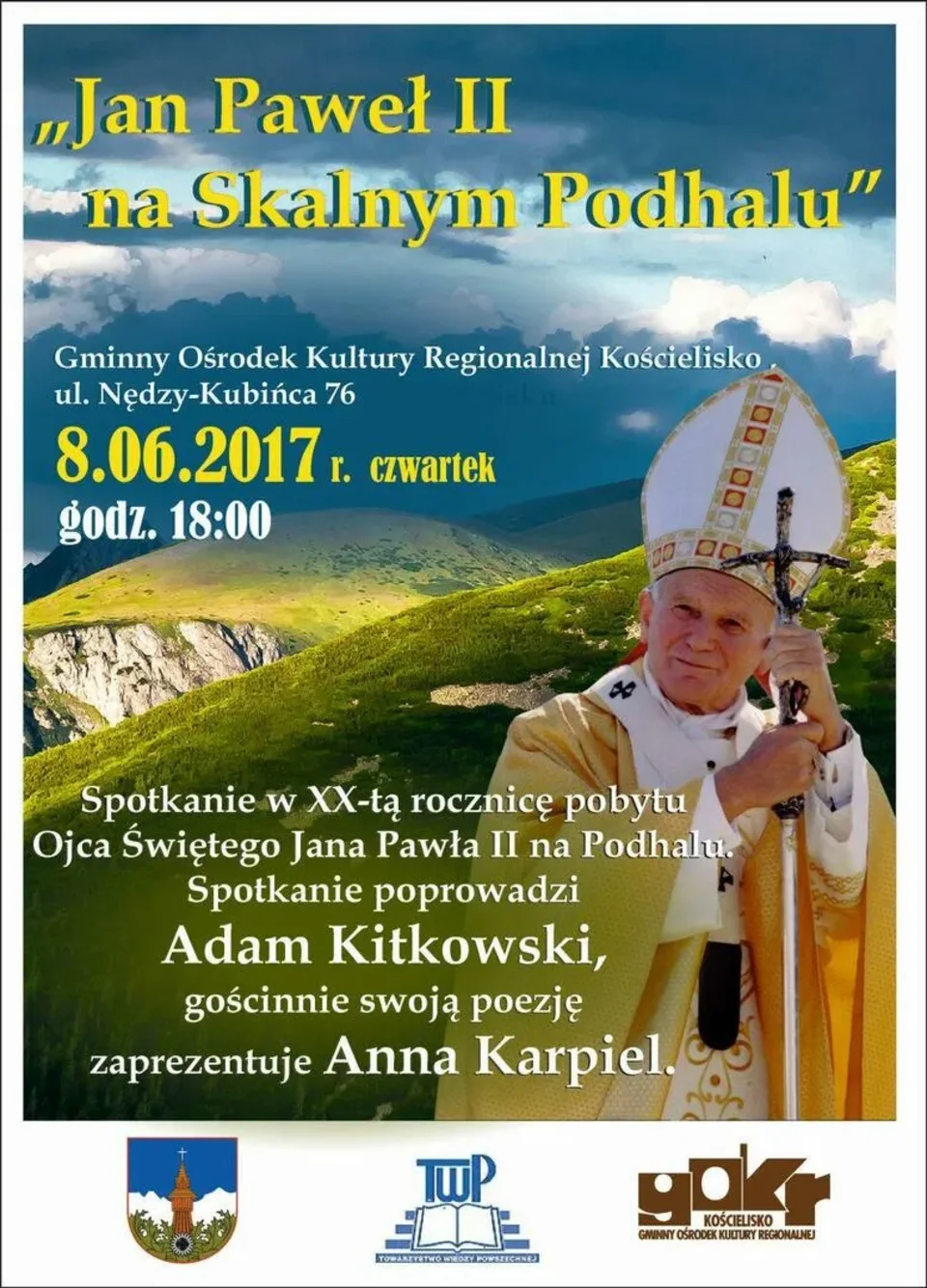 Prezentacja multimedialna "Jan Paweł II na Skalnej Ziemi"