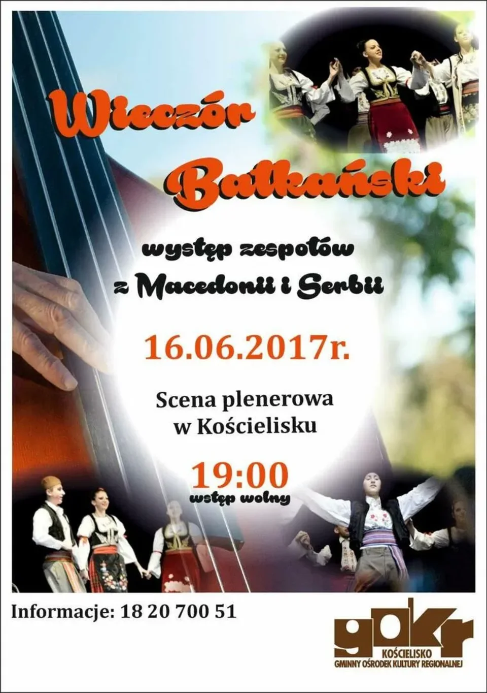 Koncert "Wieczór Bałkański"