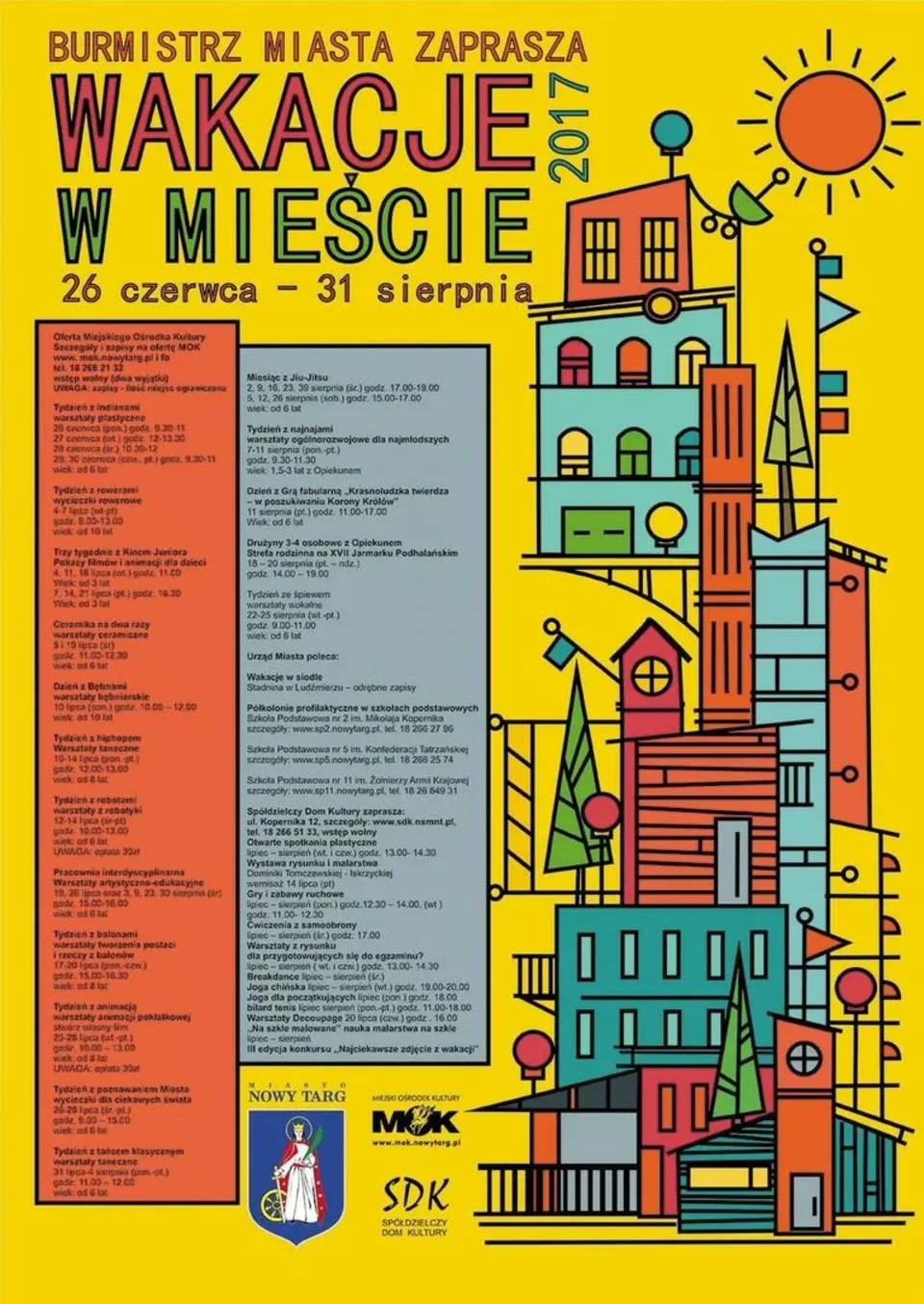 Wakacje w Mieście 2017