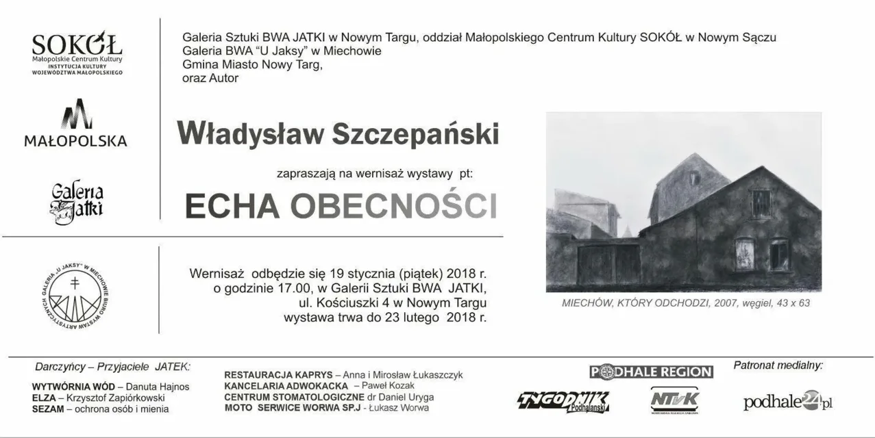 Wystawa Władysława Szczepańskiego "Echa obecności"