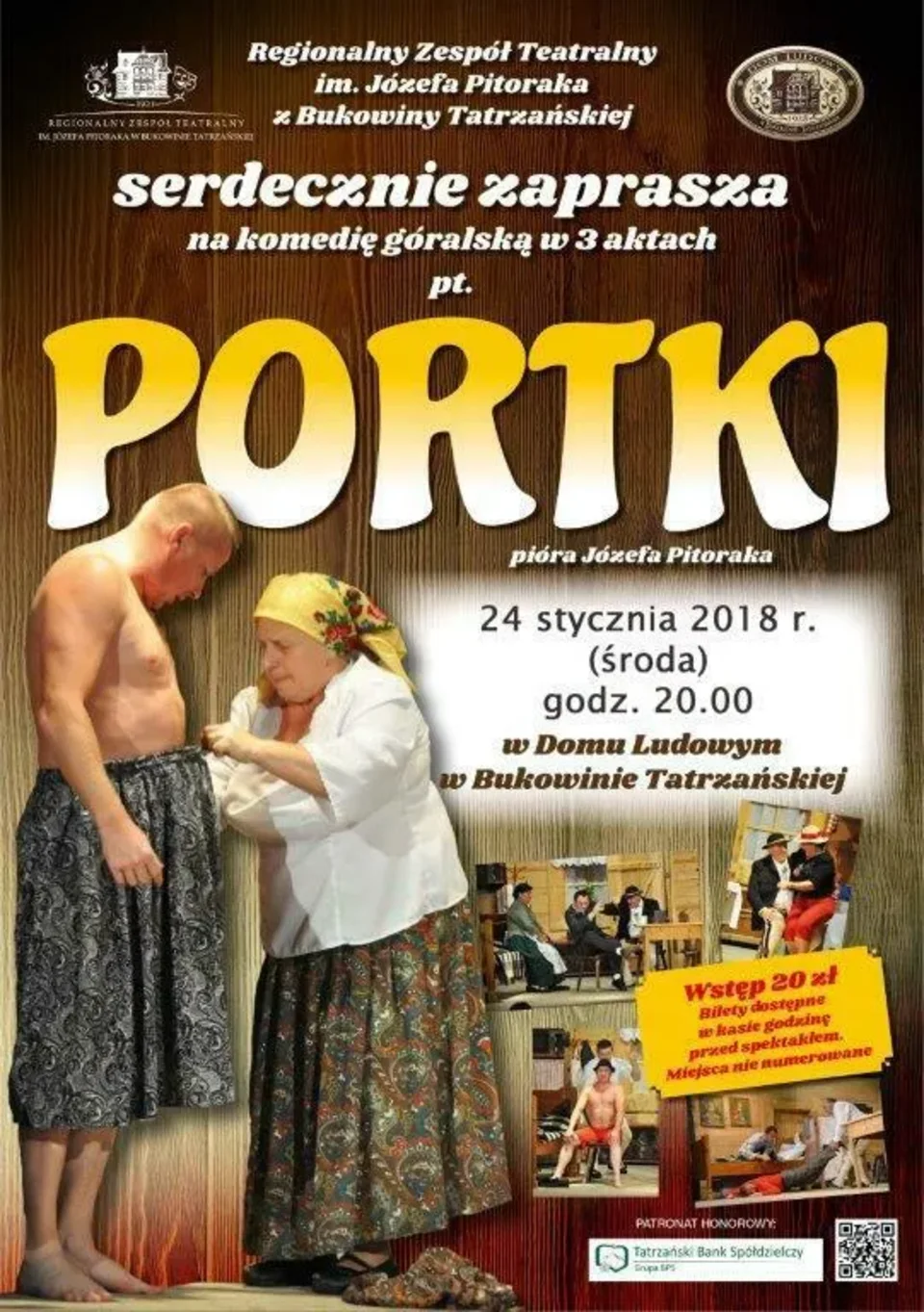 Sztuka teatralna „Portki”