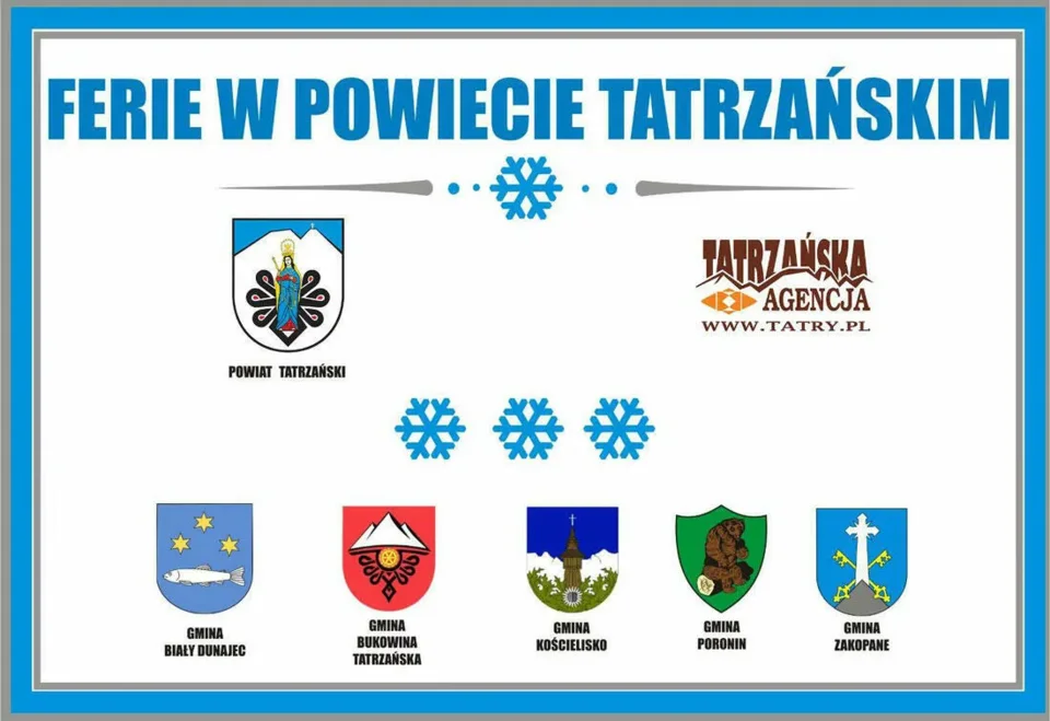 FERIE ZIMOWE W POWIECIE TATRZAŃSKIM