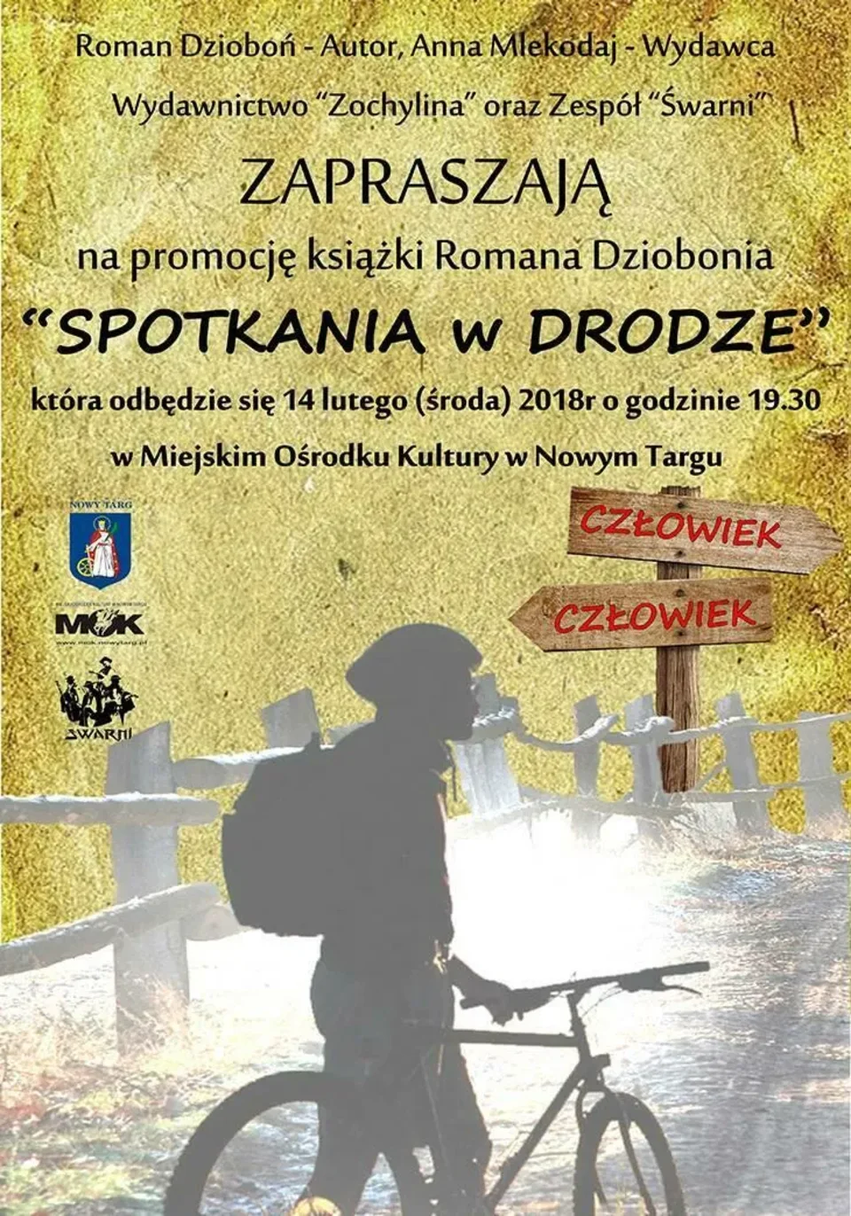 Promocja książki Romana Dziobonia pt. „Spotkania w Drodze”