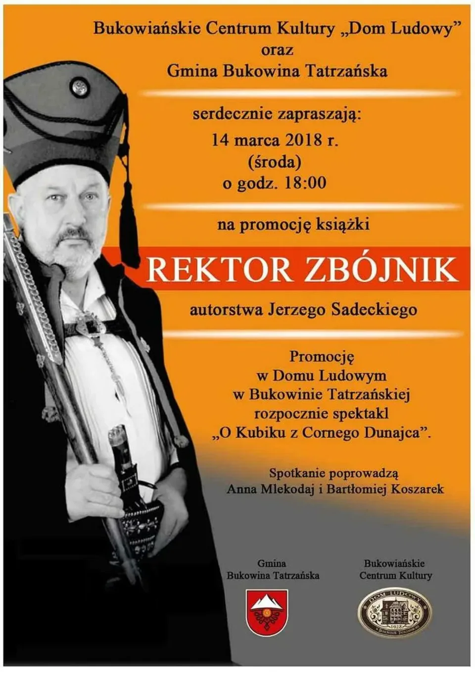 Promocja książki Rektor Zbójnik