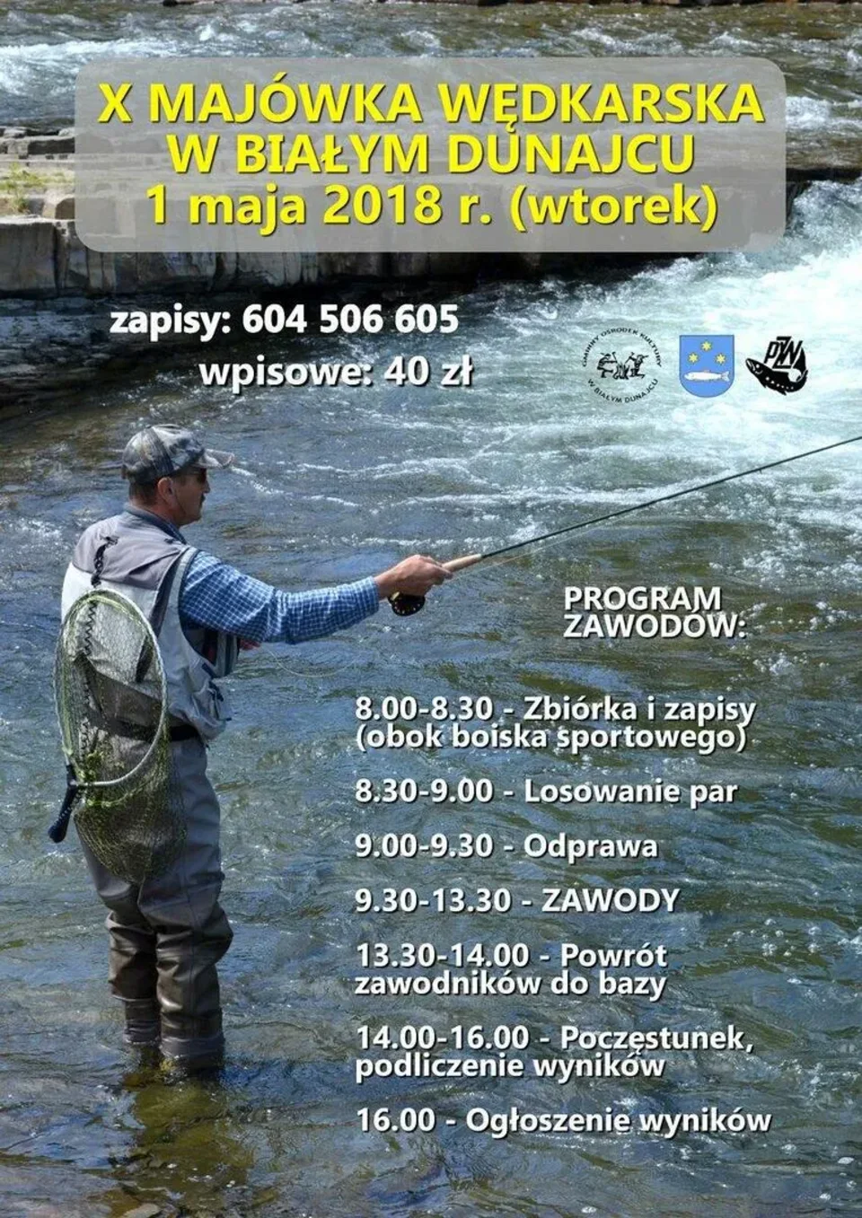 X Majówka Wędkarska w Białym Dunajcu