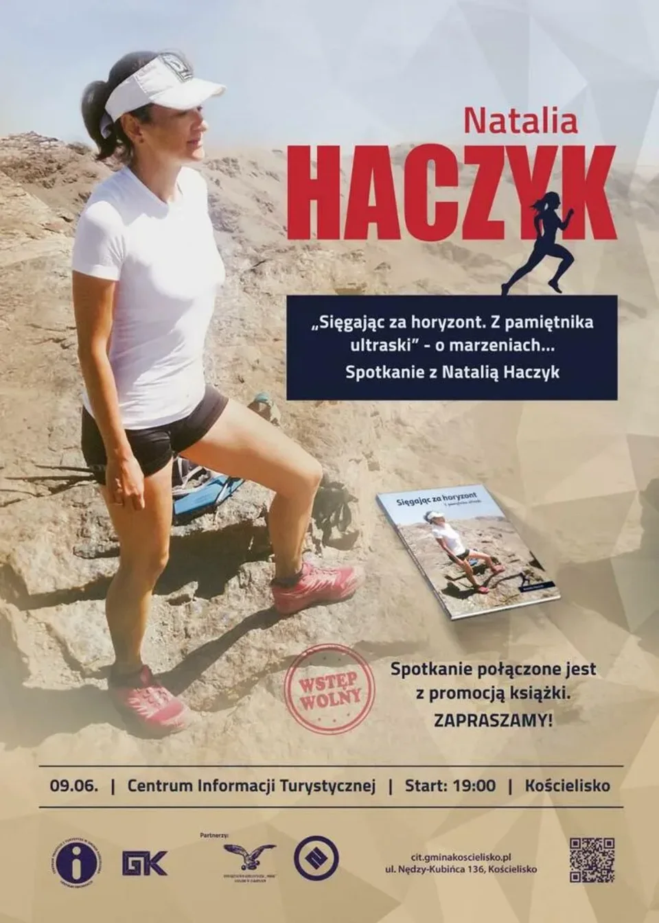 Spotkanie z Natalią Haczyk - promocja książki "Sięgając za horyzont. Z pamiętnika ultraski"