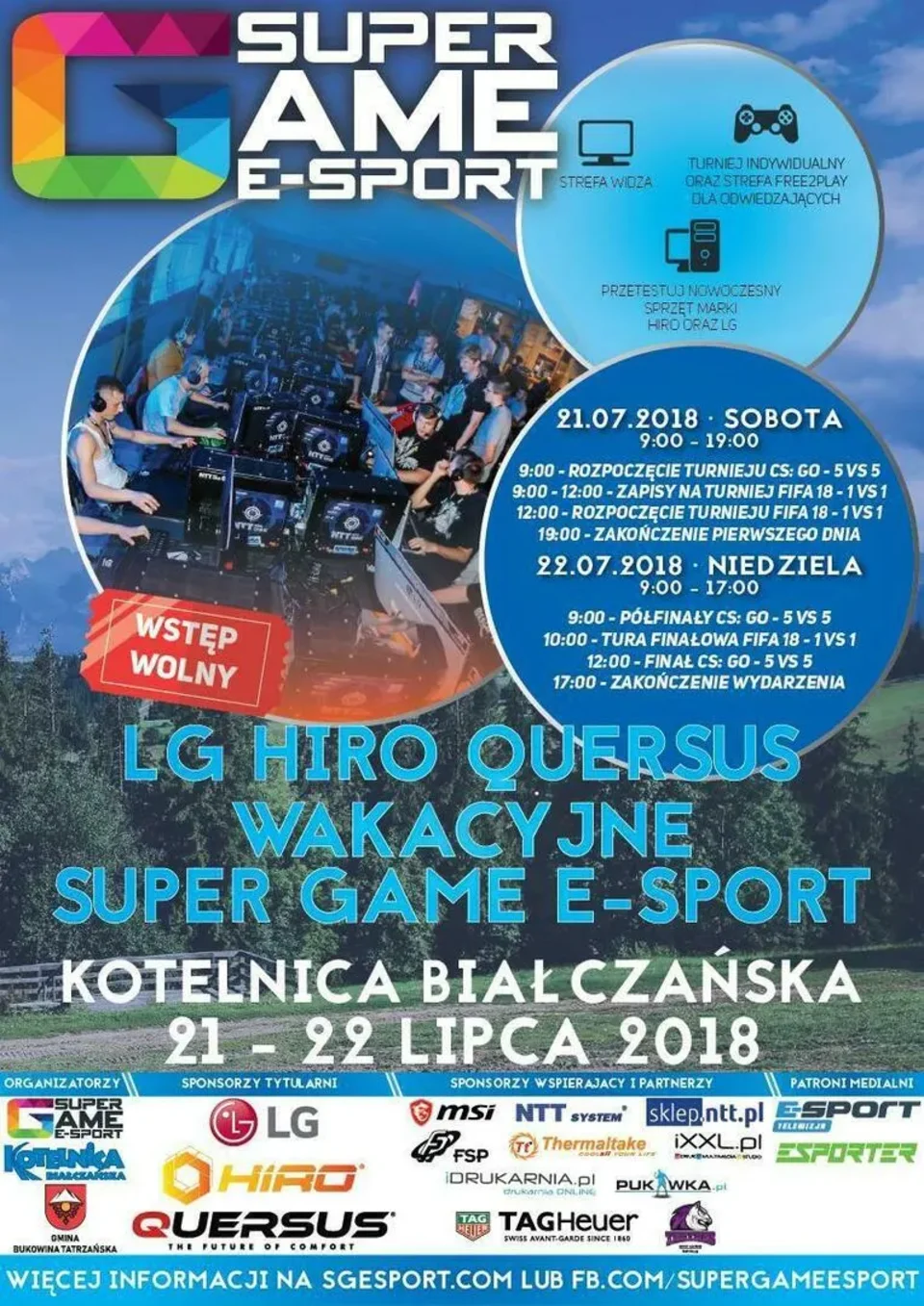 WAKACYJNE SUPER GAME e-sport!