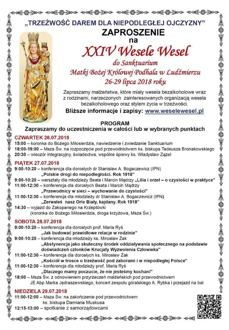 XXIV Wesele Wesel