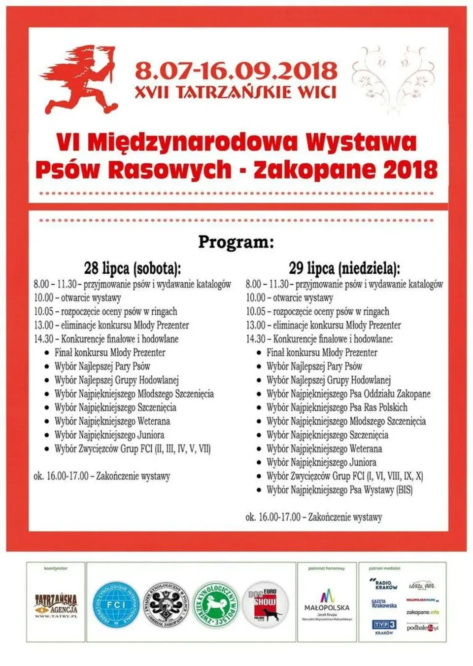 VI Międzynarodowa Wystawa Psów Rasowych - Kościelisko-Kiry