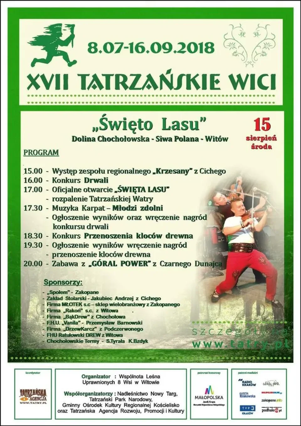 „ŚWIĘTO LASU” - WATRA TATRZAŃSKA