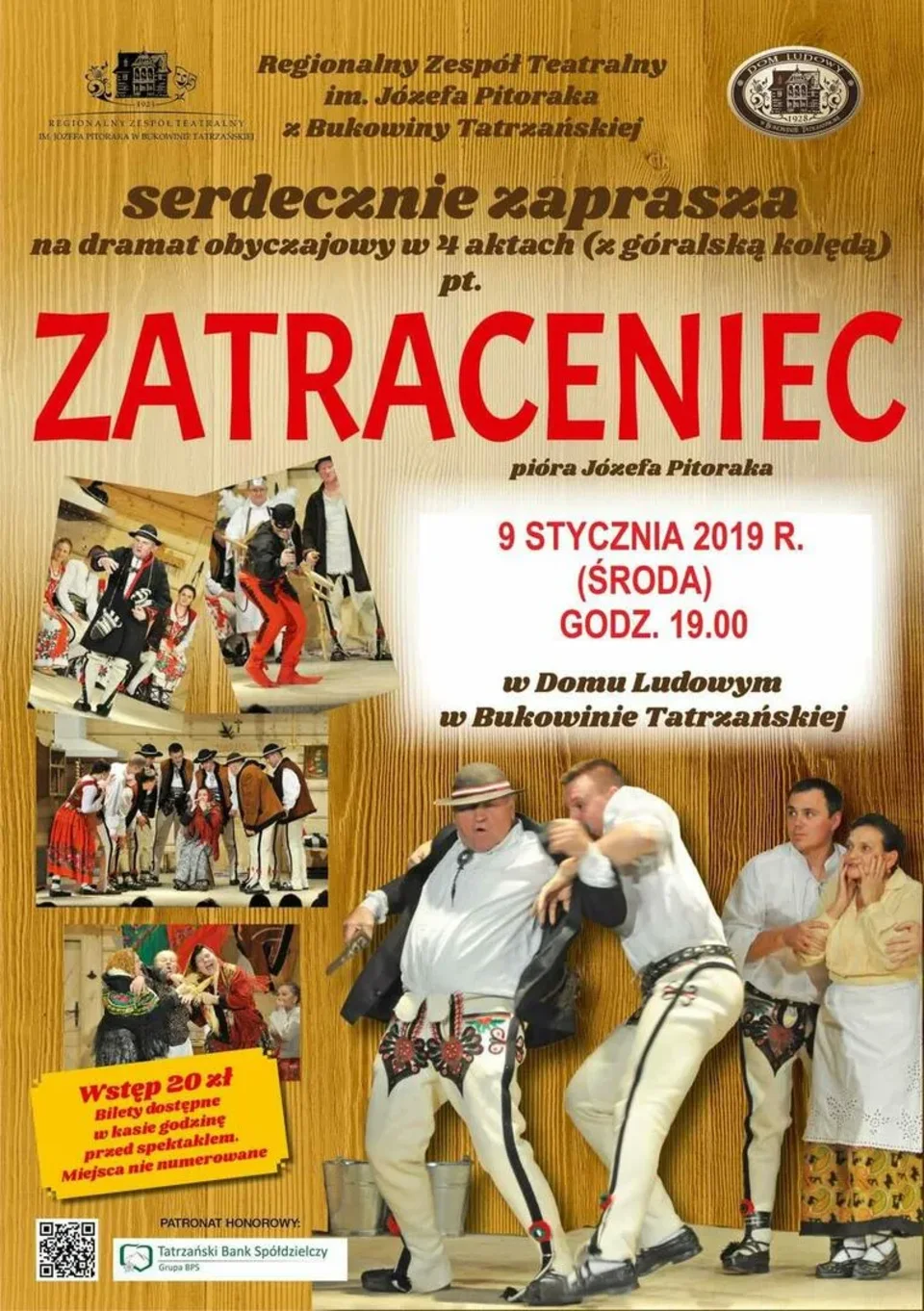 Sztuka teatralna „Zatraceniec”