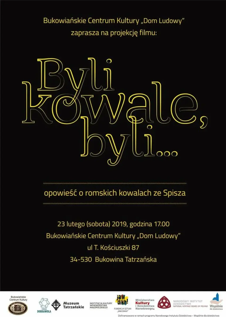 Projekcja filmu „Byli kowale, byli...”