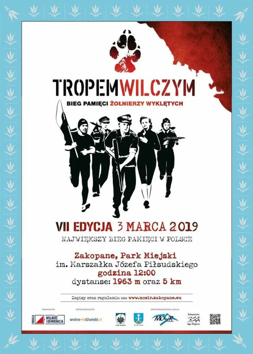 Bieg Pamięci Żołnierzy Wyklętych - Tropem Wilczym