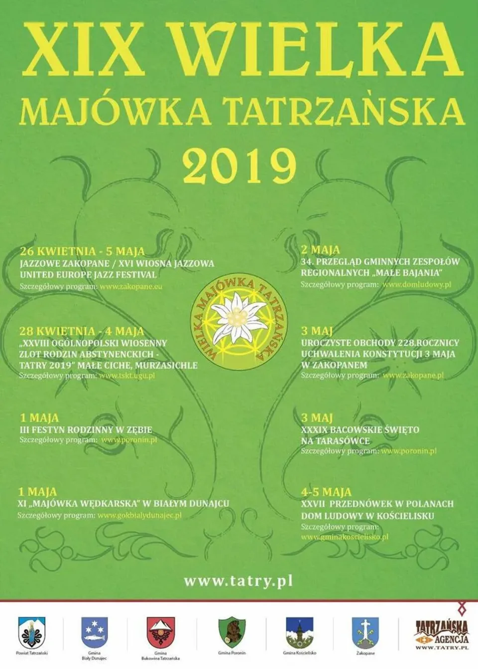 XIX WIELKA MAJÓWKA TATRZAŃSKA