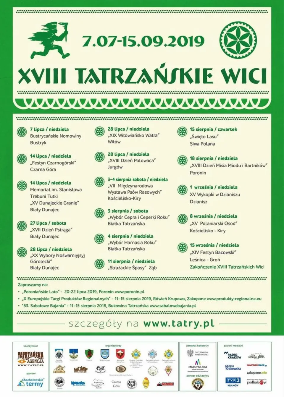 XVIII Tatrzańskie Wici 2019