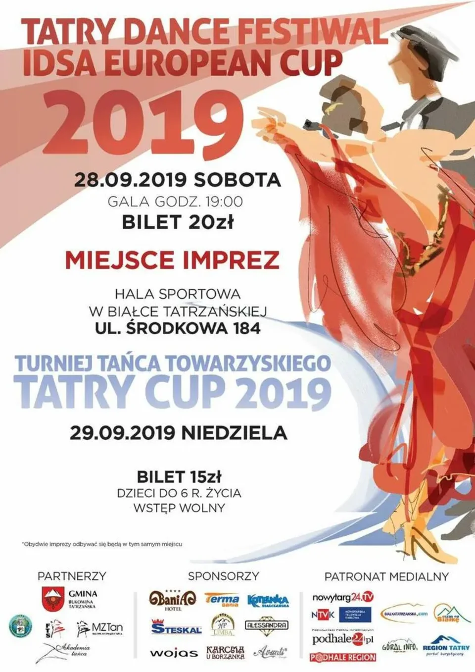 TATRY DANCE FESTIWAL IDSA EUROPEAN CUP 2019