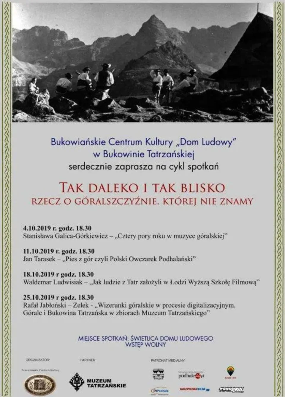 Tak daleko i tak blisko – rzecz o góralszczyźnie, której nie znamy