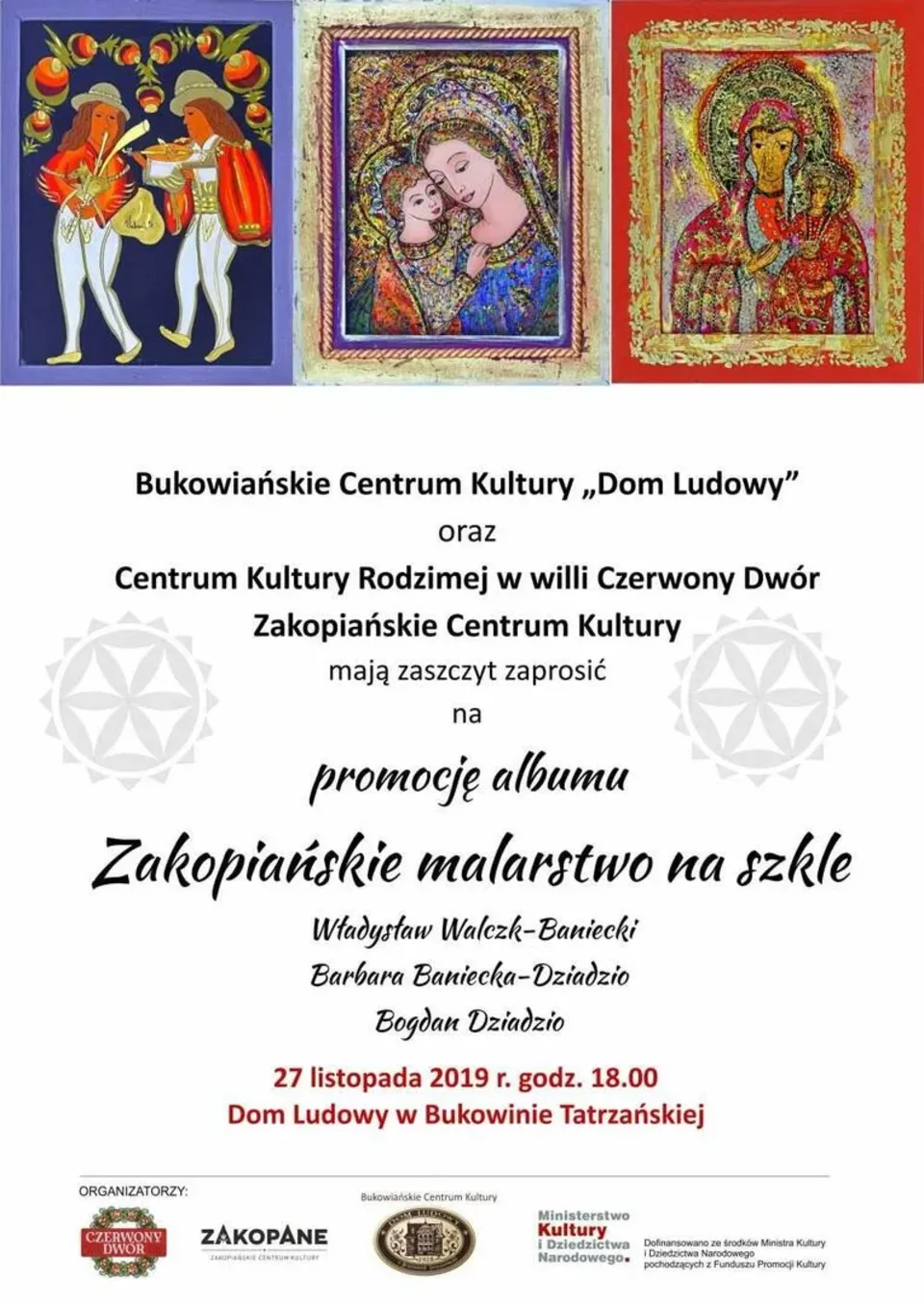 Promocja albumu "Zakopiańskie malarstwo na szkle"