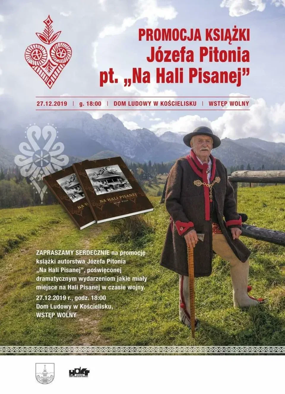 Promocja książki Józefa Pitonia pt. "Na Hali Pisanej"