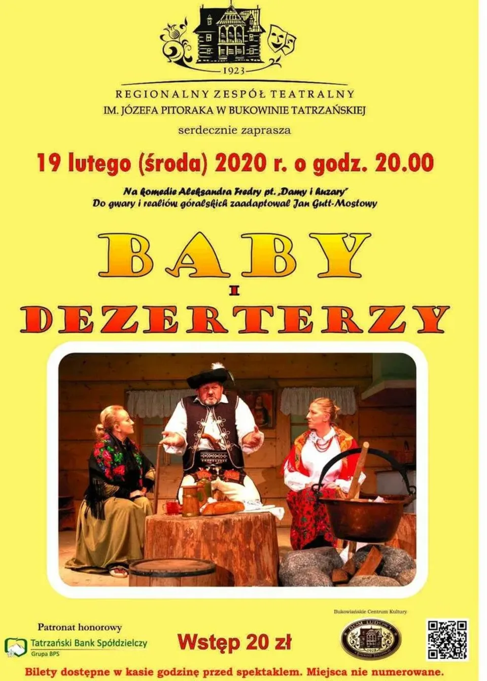 Sztuka teatralna "Baby i dezerterzy"