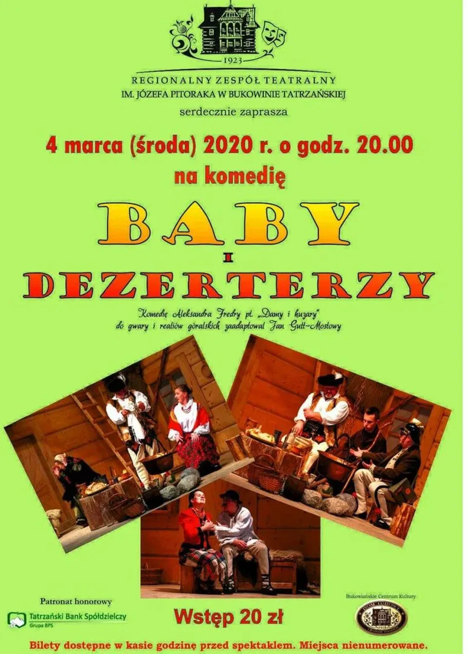 Sztuka teatralna "Baby i dezerterzy"