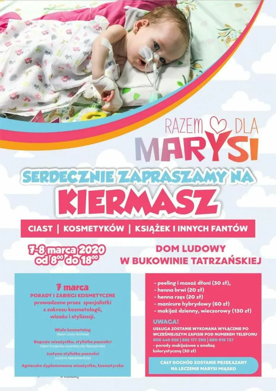Razem dla Marysi - kiermasz charytatywny